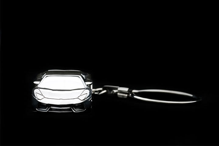 41605 LAMBORGHINI AVENRADOR LP700-4 (ALUMINUM CAR KEYCHAIN)