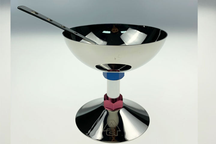 44021 Ice-cream bowl with spoon