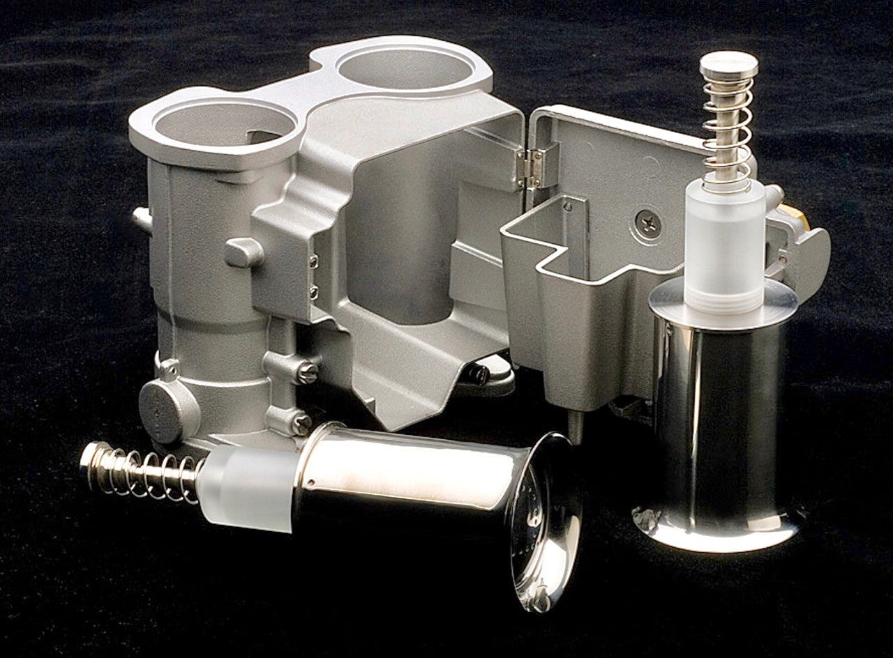 40148 Carburetor salt & pepper shaker grinder (aluminium die-cast)
