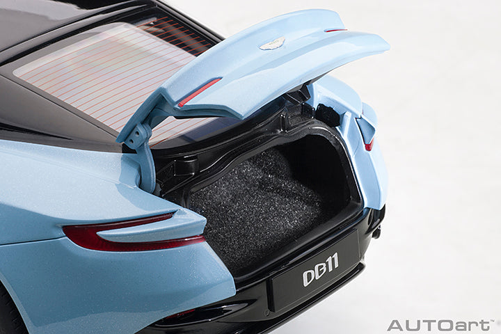 70268 ASTON MARTIN DB11 (Q FROSTED GLASS BLUE )