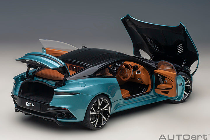 70299 ASTON MARTIN DBS SUPERLEGGERA (CARIBBEAN PEARL BLUE)