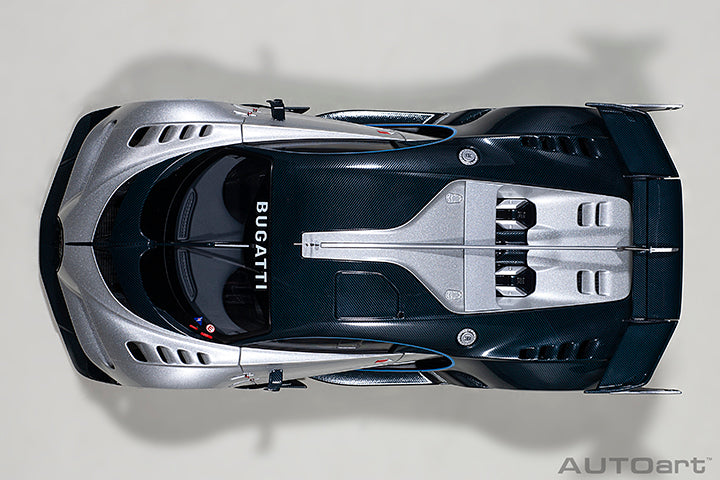 70987 BUGATTI VISION GRAN TURISMO (SILVER/BLUE CARBON)