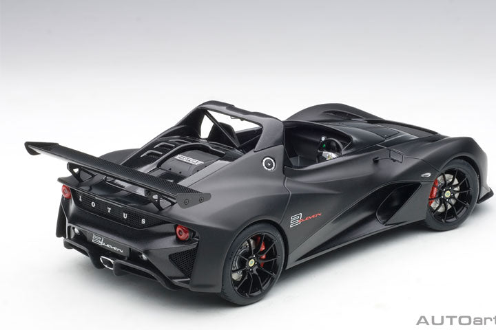 75391 LOTUS 3-ELEVEN (MATT BLACK W/ GLOSS BLACK ACCENTS)