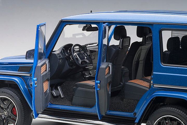 76324 MERCEDES-AMG G63 2017 (DESIGNO MAURITIUS BLUE)