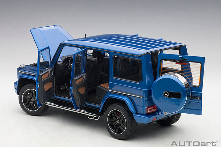 76324 MERCEDES-AMG G63 2017 (DESIGNO MAURITIUS BLUE)