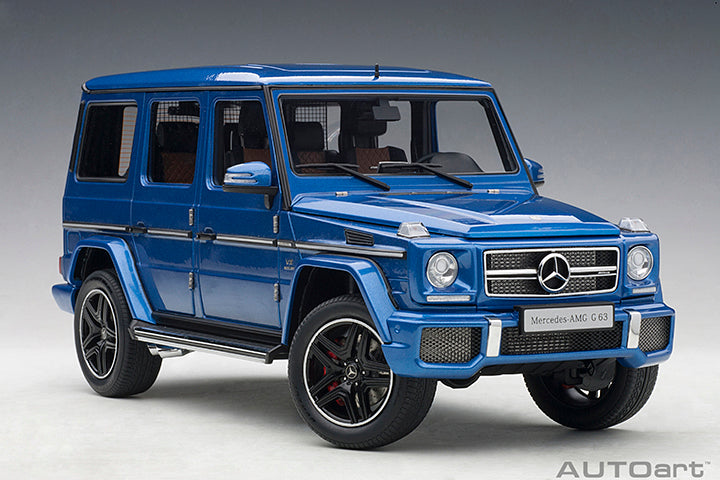 76324 MERCEDES-AMG G63 2017 (DESIGNO MAURITIUS BLUE)