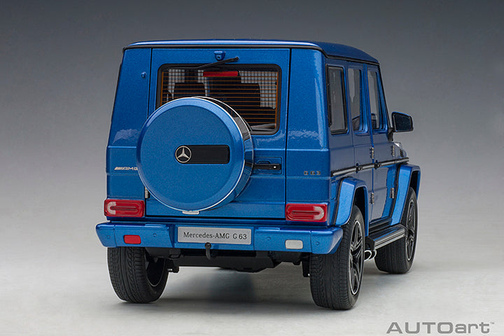 76324 MERCEDES-AMG G63 2017 (DESIGNO MAURITIUS BLUE)