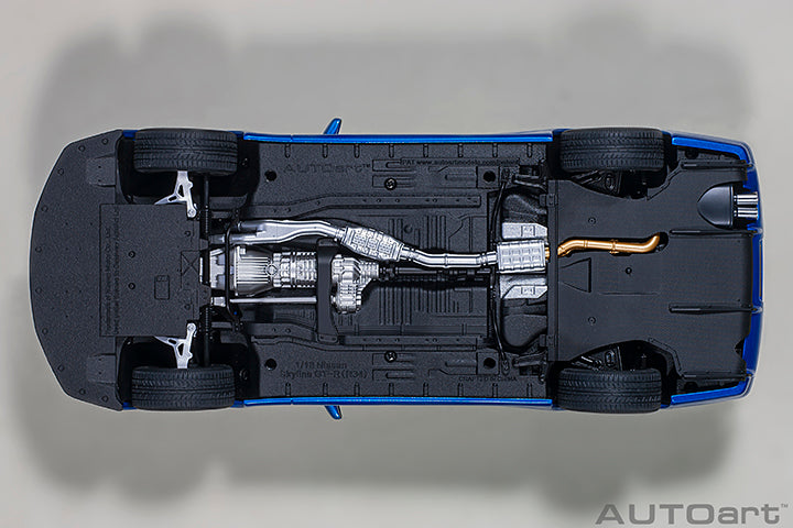 77408 NISSAN SKYLINE GT-R (R34) V-SPEC II (BAYSIDE BLUE)