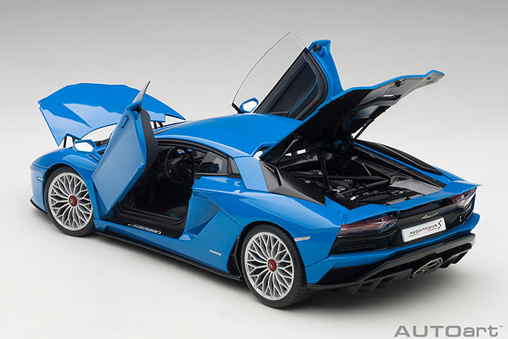 79134 LAMBORGHINI AVENTADOR S (BLU NILA/PEARL BLUE)