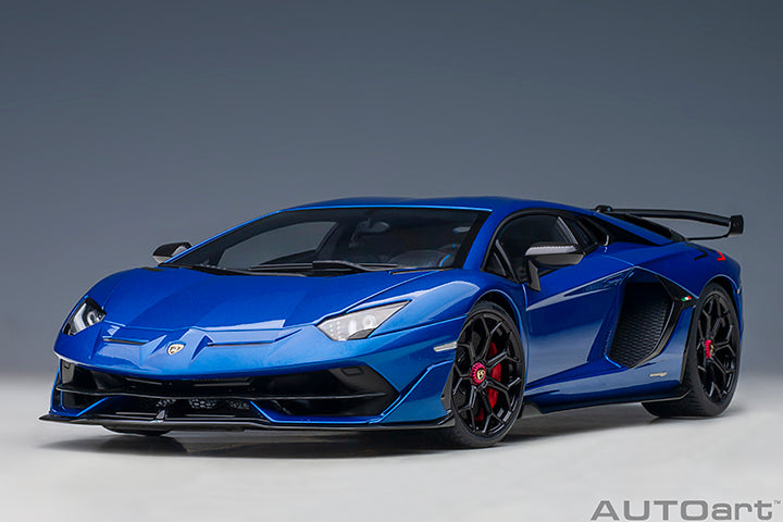 79174 LAMBORGHINI AVENTADOR SVJ (BLU NETHUNS/METALLIC BLUE)