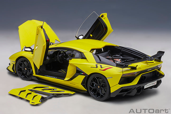 79175 LAMBORGHINI AVENTADOR SVJ (GIALLO TENERIFE/PEARL YELLOW)