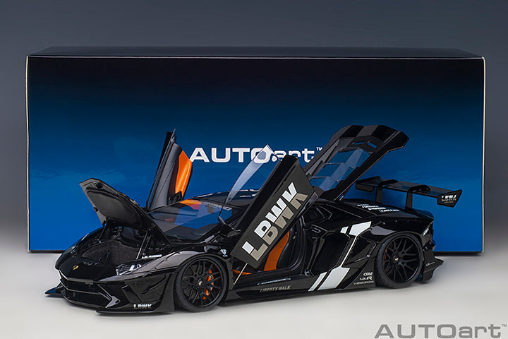 79244 LIBERTY WALK LB-WORKS LAMBORGHINI AVENTADOR LIMITED EDITION (LBWK LIVERY)