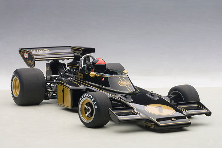 87328 LOTUS 72E 1973 EMERSON FITTIPALDI #1 (WITH DRIVER FIGURINE IN COCKPIT)