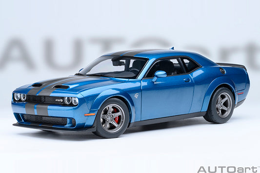 71767 DODGE CHALLENGER SRT SUPER STOCK 2023 (FROSTBITE/BLUE)