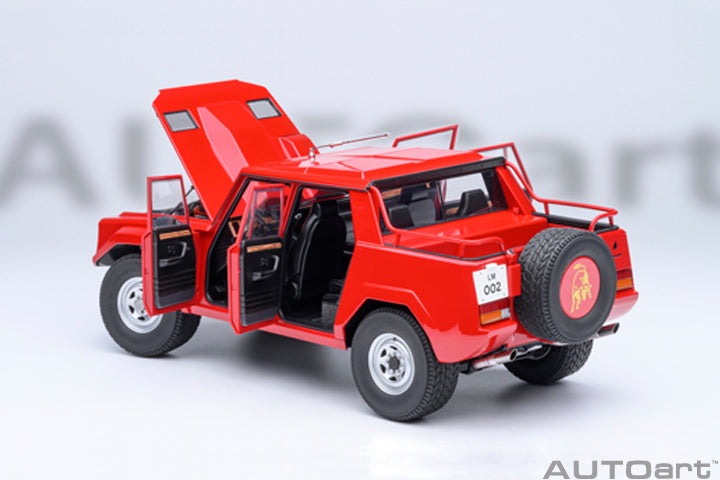 74551 LAMBORGHINI LM002 (ROSSO SIVIGLIA/RED)