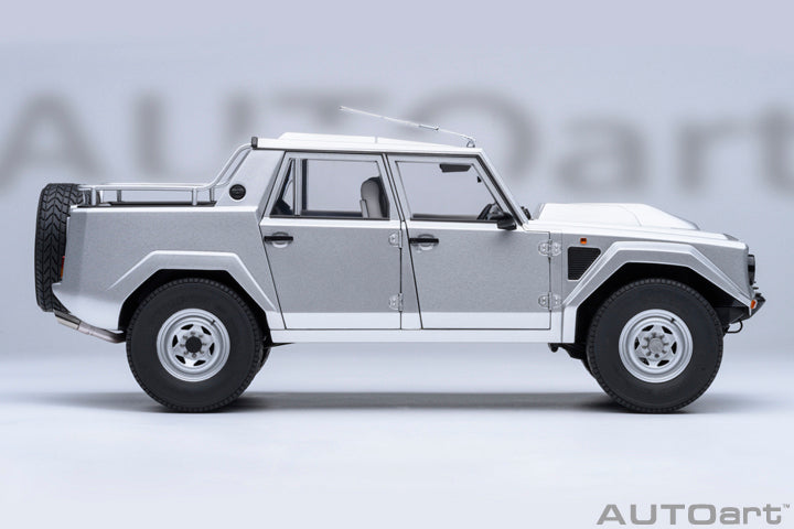 74553 LAMBORGHINI LM002 (ARGENTO/METALLIC SILVER)