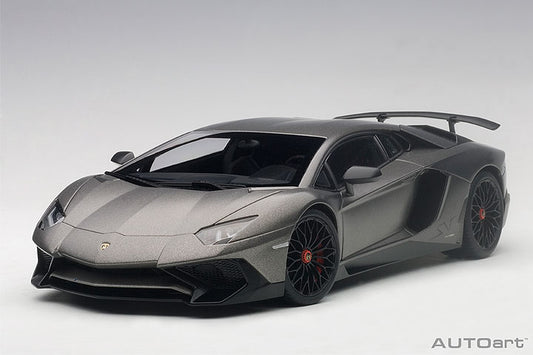 74554  LAMBORGHINI AVENTADOR LP750-4 SV (GRIGIO TITANS/MATT GREY)