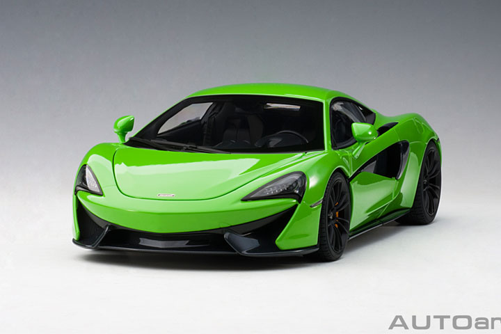 76042  McLAREN 570S (MANTIS GREEN/BLACK WHEELS)