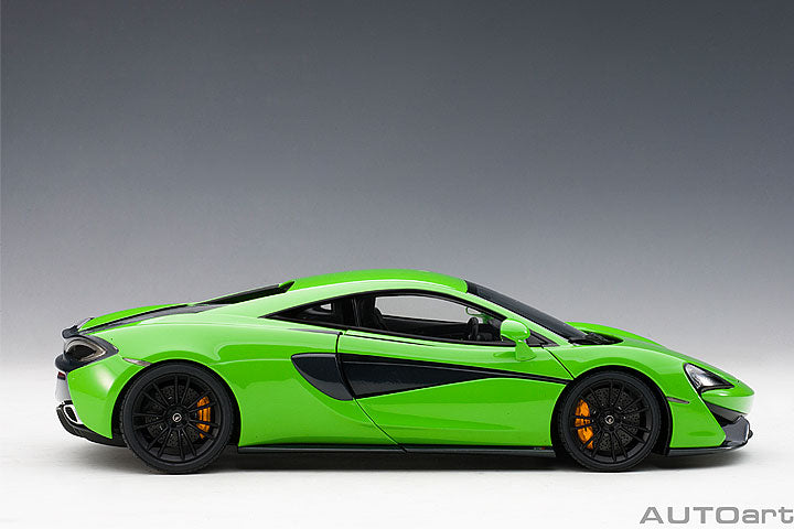 76042  McLAREN 570S (MANTIS GREEN/BLACK WHEELS)