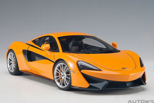 76044  McLAREN 570S (McLAREN ORANGE/SILVER WHEELS)