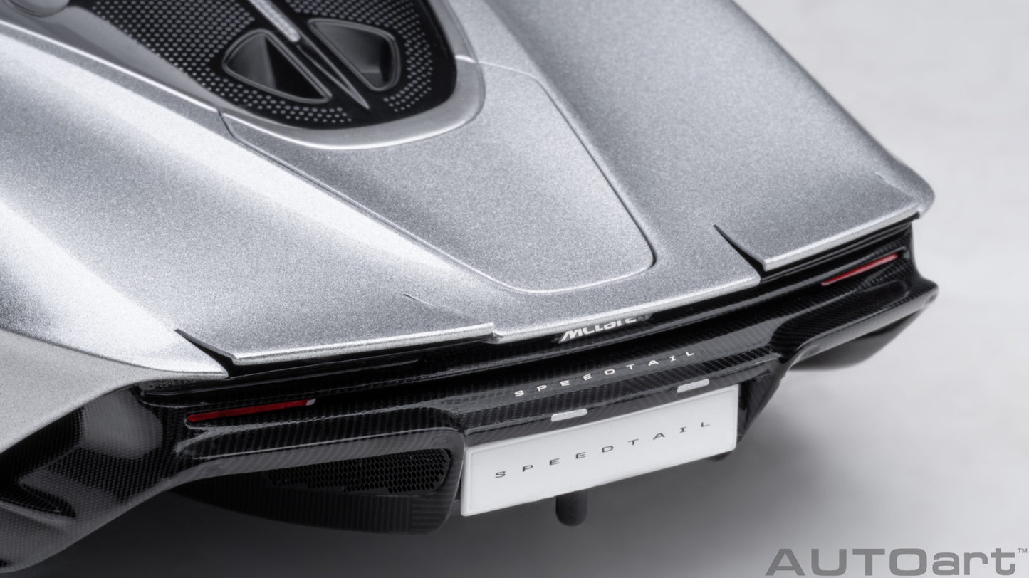 76090 1/18 McLAREN SPEEDTAIL (Supernova Silver)