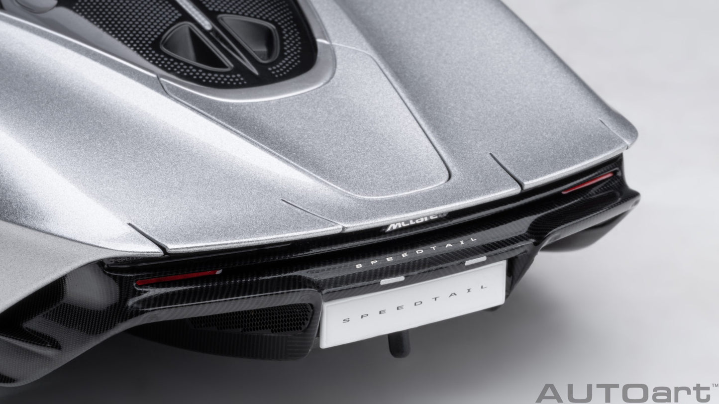 76090 1/18 McLAREN SPEEDTAIL (Supernova Silver)