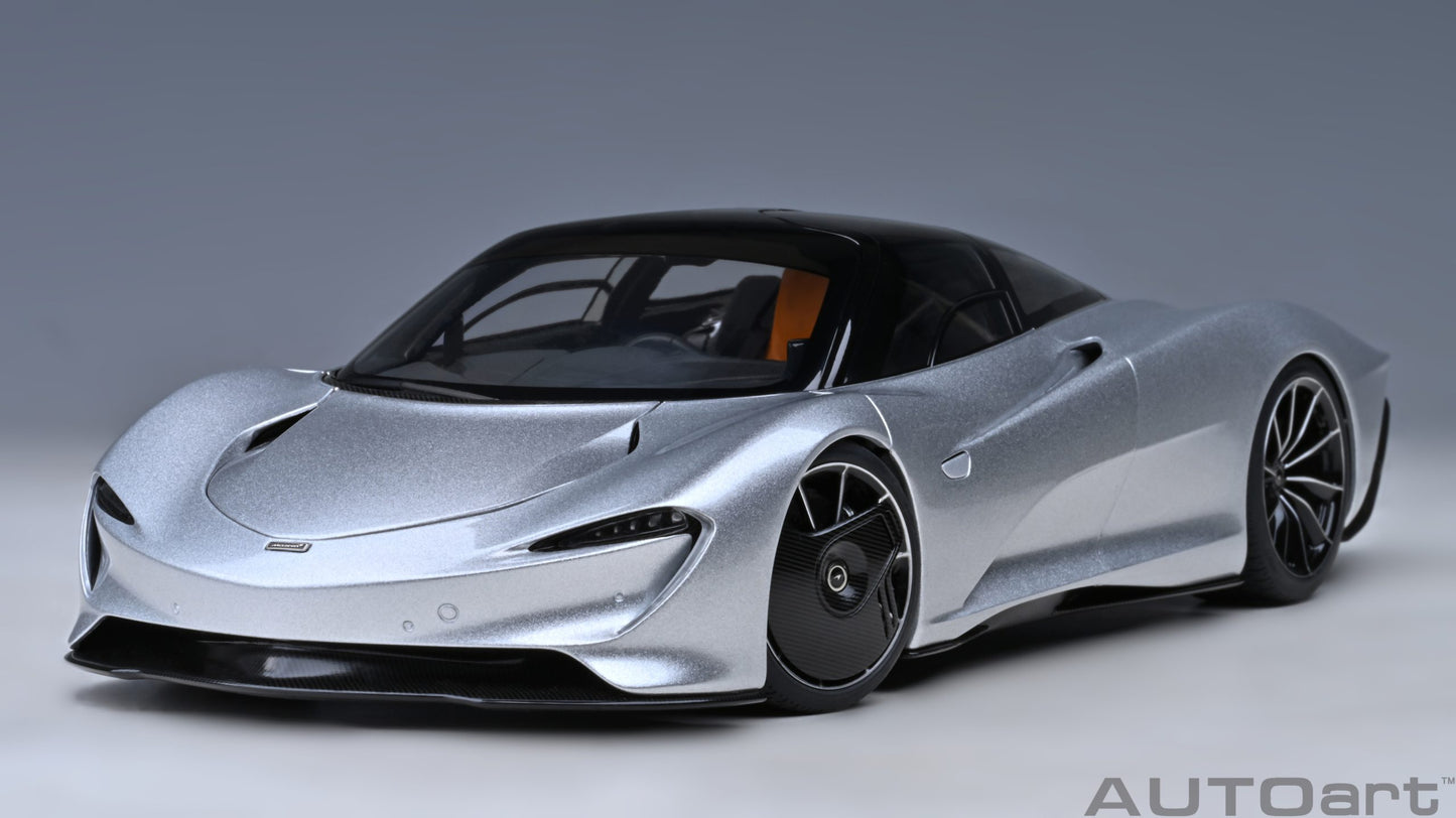 76090 1/18 McLAREN SPEEDTAIL (Supernova Silver)