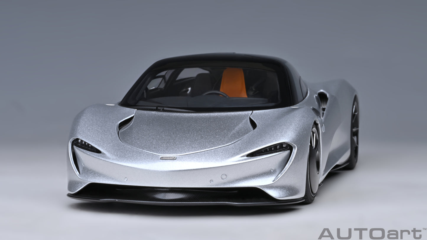 76090 1/18 McLAREN SPEEDTAIL (Supernova Silver)