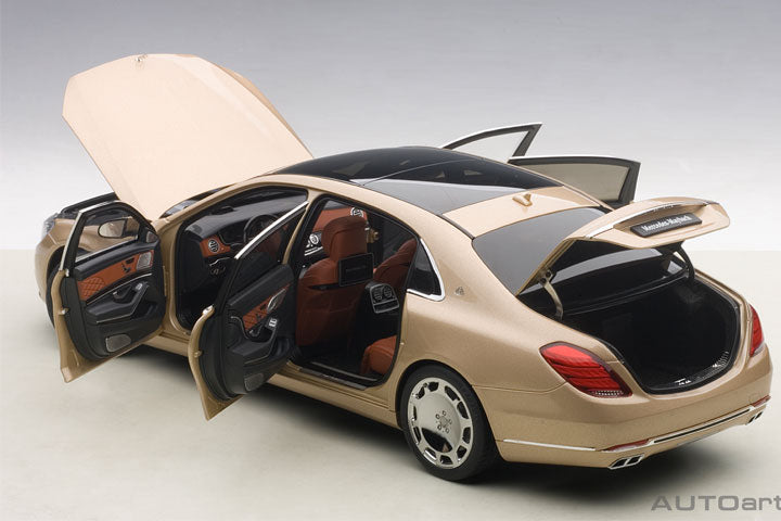 76294  MERCEDES-MAYBACH S-KLASSE (S600)(CHAMPAGNE GOLD)