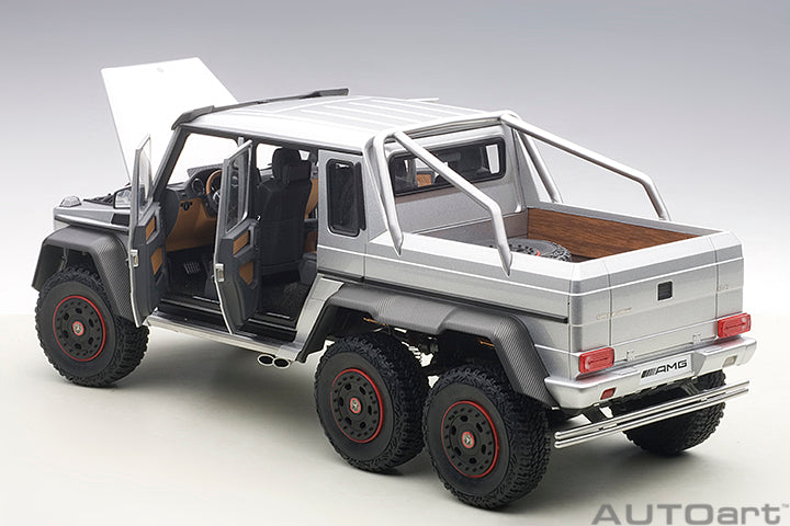 76301 MERCEDES-BENZ G63 AMG 6x6 (SILVER)