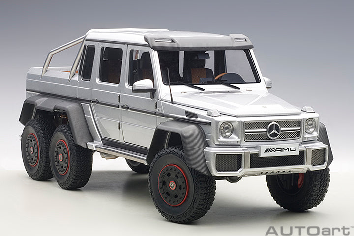 76301 MERCEDES-BENZ G63 AMG 6x6 (SILVER)