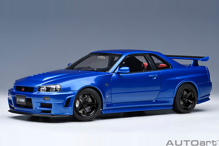 77462 NISMO R34 GT-R Z-TUNE (BAYSIDE BLUE) – AUTOart Models Shop