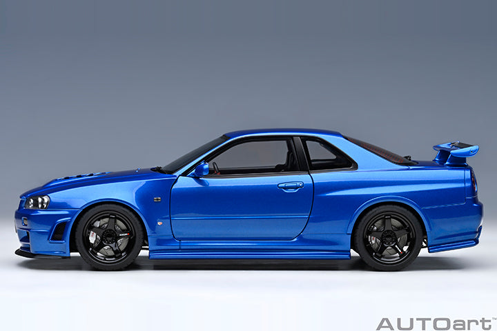 77462 NISMO R34 GT-R Z-TUNE (BAYSIDE BLUE) – AUTOart Models Shop