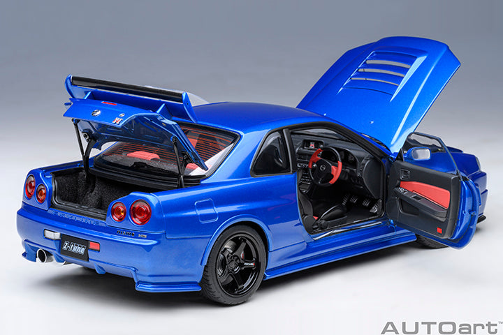 77462 NISMO R34 GT-R Z-TUNE (BAYSIDE BLUE)