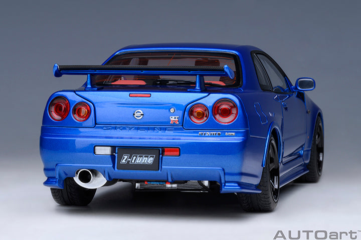 ユ*グ様 AUTOart NISMO R34 GT-R Z-tune 77462 NISMO R34 GT-R Z-TUNE (BAYSIDE BLUE) – AUTOart Models Shop