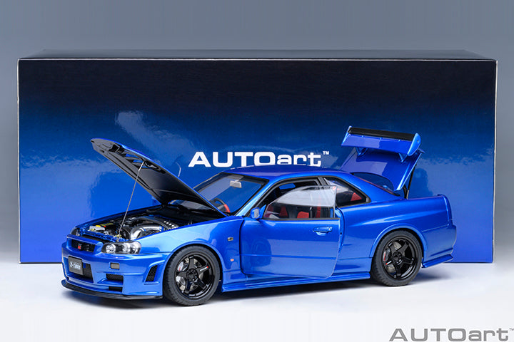 77462 NISMO R34 GT-R Z-TUNE (BAYSIDE BLUE) – AUTOart Models Shop
