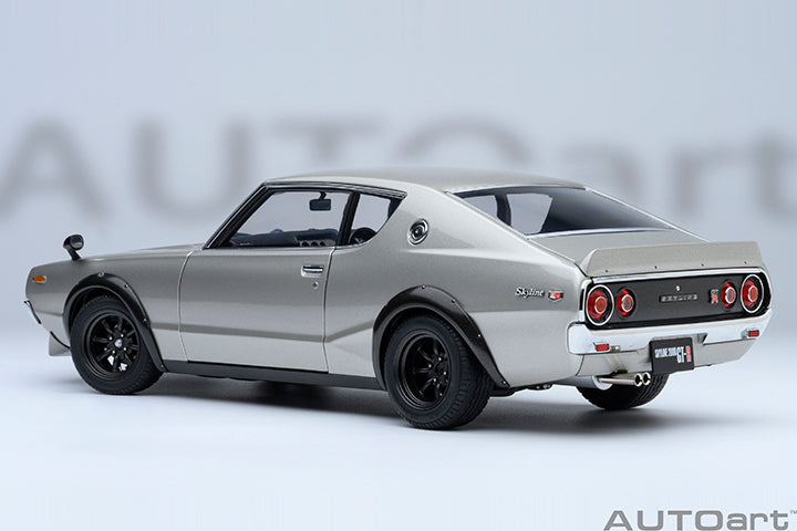 77466 NISSAN SKYLINE 2000 GT-R (KPGC110) TUNED VERSION (SILVER)