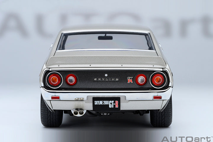 77466 NISSAN SKYLINE 2000 GT-R (KPGC110) TUNED VERSION (SILVER)