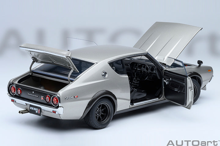 77466 NISSAN SKYLINE 2000 GT-R (KPGC110) TUNED VERSION (SILVER)