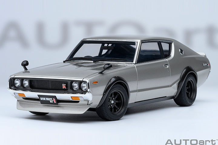 77466 NISSAN SKYLINE 2000 GT-R (KPGC110) TUNED VERSION (SILVER)