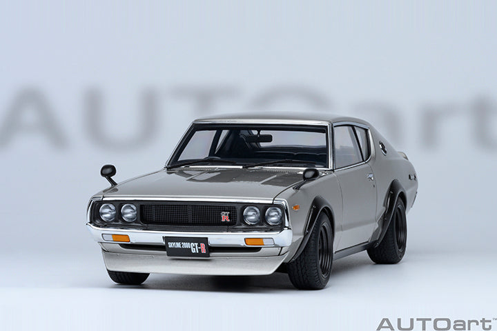 77466 NISSAN SKYLINE 2000 GT-R (KPGC110) TUNED VERSION (SILVER)