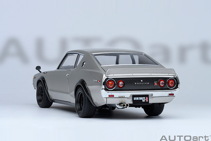 77466 NISSAN SKYLINE 2000 GT-R (KPGC110) TUNED VERSION (SILVER)