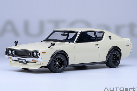 77467 NISSAN SKYLINE 2000 GT-R (KPGC110) TUNED VERSION  (WHITE)