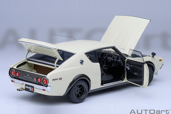 77467 NISSAN SKYLINE 2000 GT-R (KPGC110) TUNED VERSION  (WHITE)