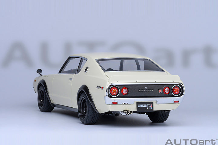 77467 NISSAN SKYLINE 2000 GT-R (KPGC110) TUNED VERSION  (WHITE)