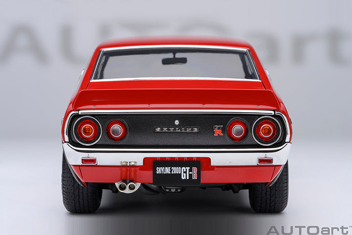 77468 NISSAN SKYLINE 2000 GT-R (KPGC110) TUNED VERSION  (RED)