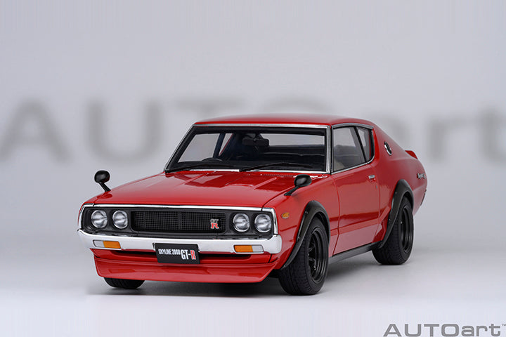 77468 NISSAN SKYLINE 2000 GT-R (KPGC110) TUNED VERSION  (RED)