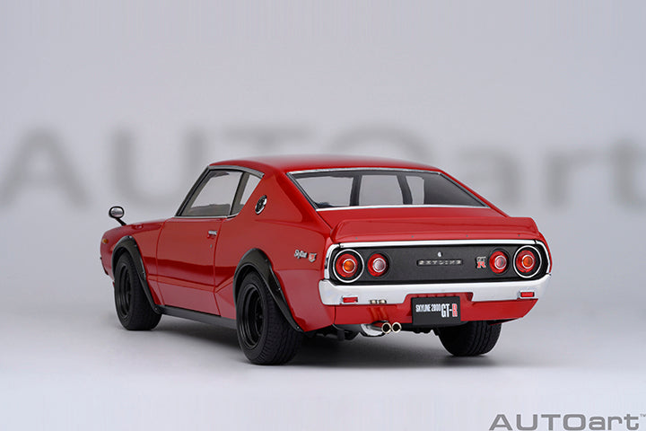 77468 NISSAN SKYLINE 2000 GT-R (KPGC110) TUNED VERSION  (RED)