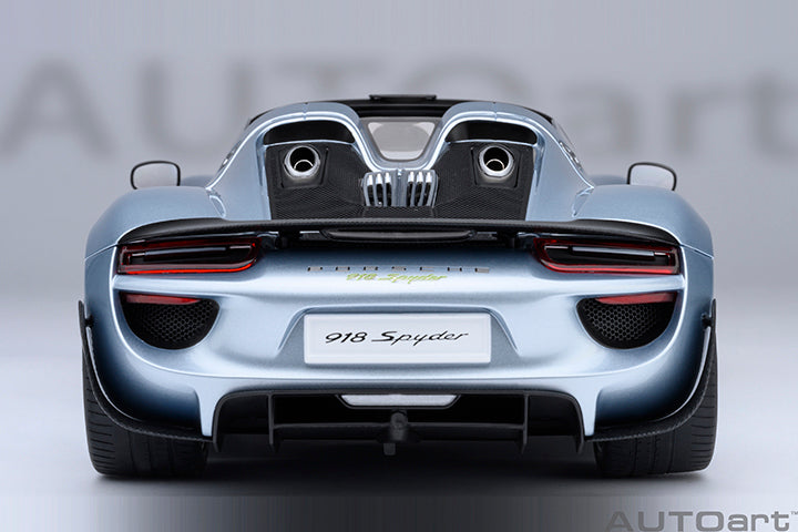 77923 PORSCHE 918 SPYDER WEISSACH PACKAGE (LIQUID METAL CHROME BLUE)