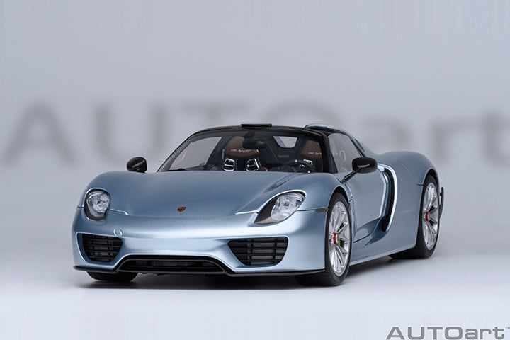 77923 PORSCHE 918 SPYDER WEISSACH PACKAGE (LIQUID METAL CHROME BLUE)